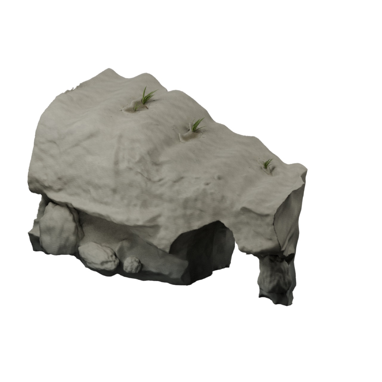 Gesamtansicht: Wind-cut Coastal Promontory