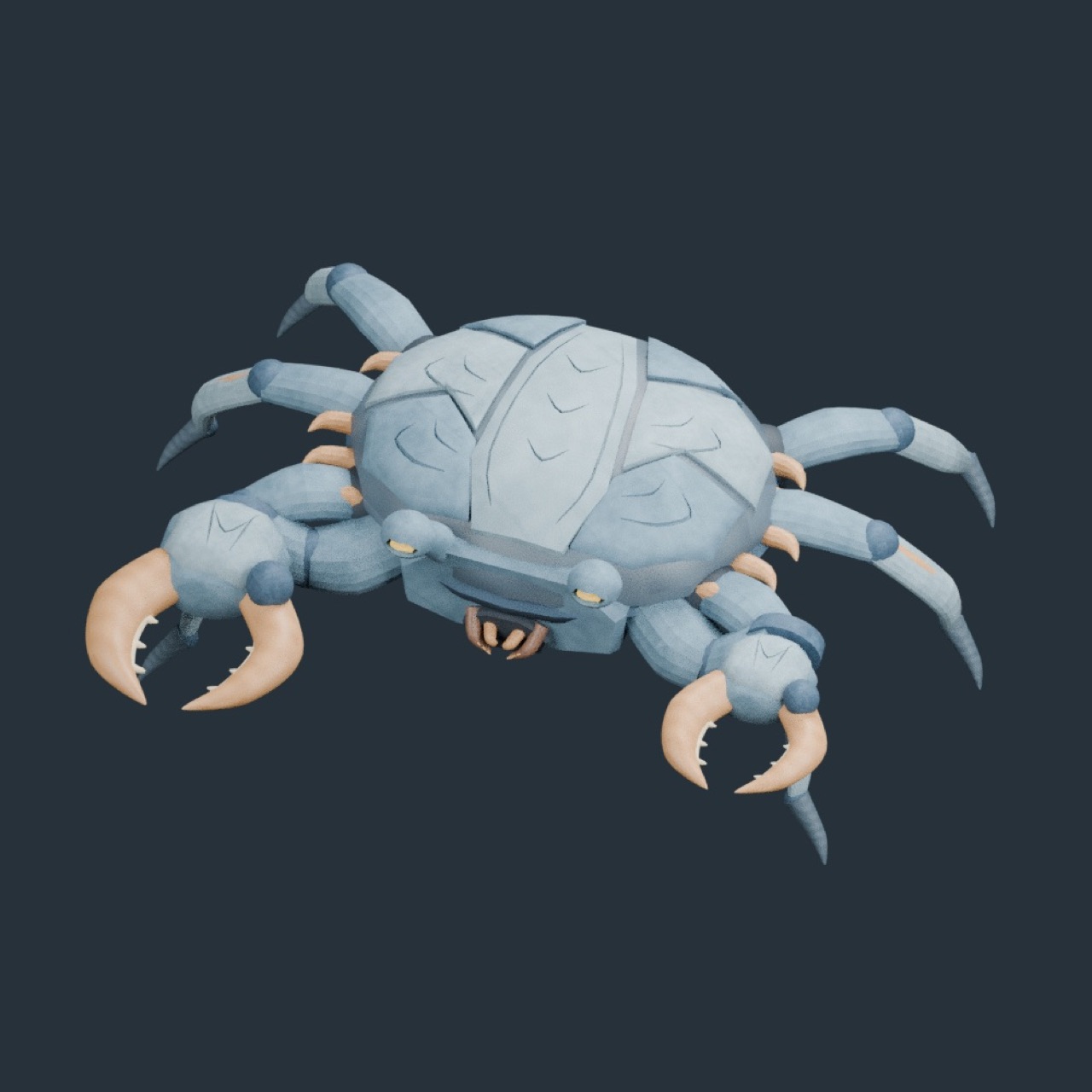 Stone Crab Guardian full model preview