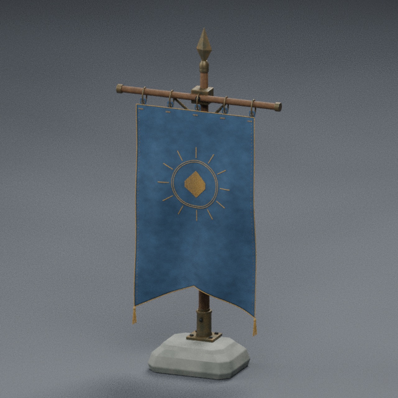 Gesamtansicht: Bannerständer