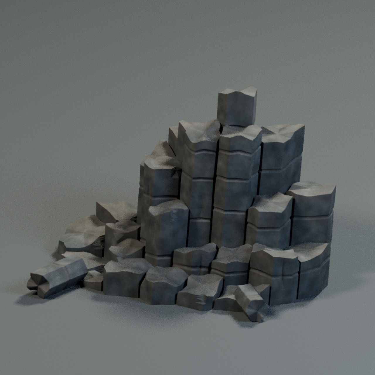 Basalt Columns full model preview