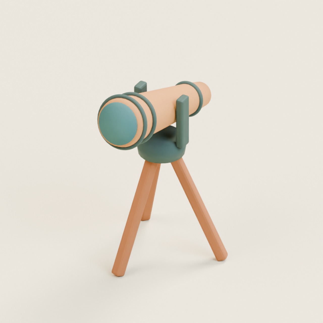 Mountain Telescope full model preview