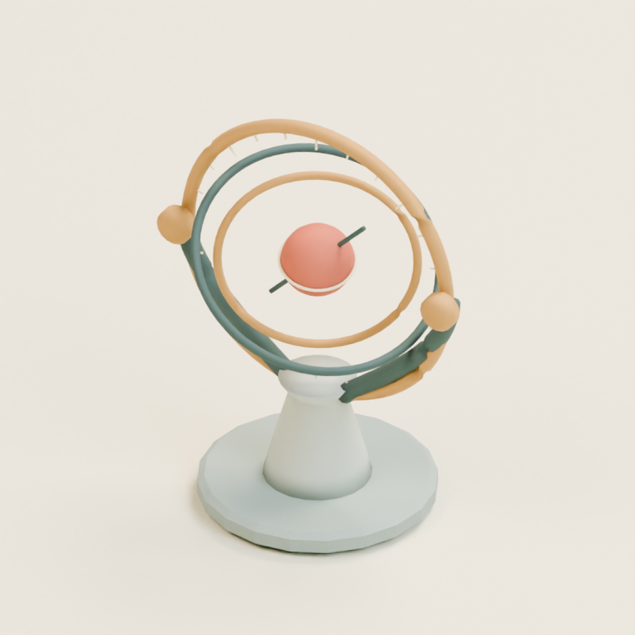 Ring Astrolabe full model preview