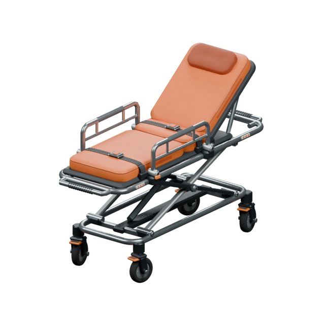 TRAIL-07 Rescue Stretcher actual 3D model render