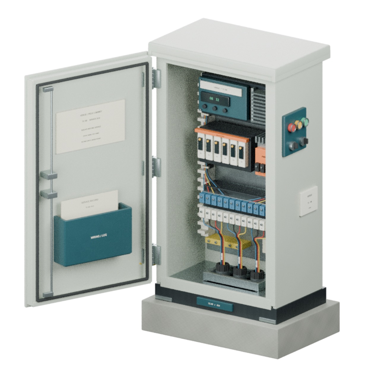 Gesamtansicht: VERGE / TC-08 Roadside Traffic Controller