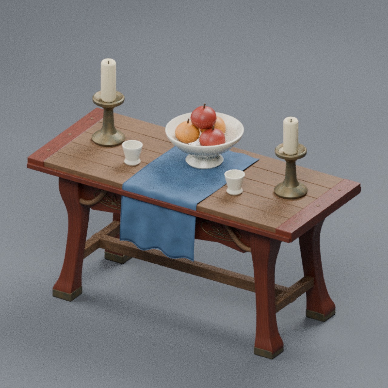 Offering Altar full model preview