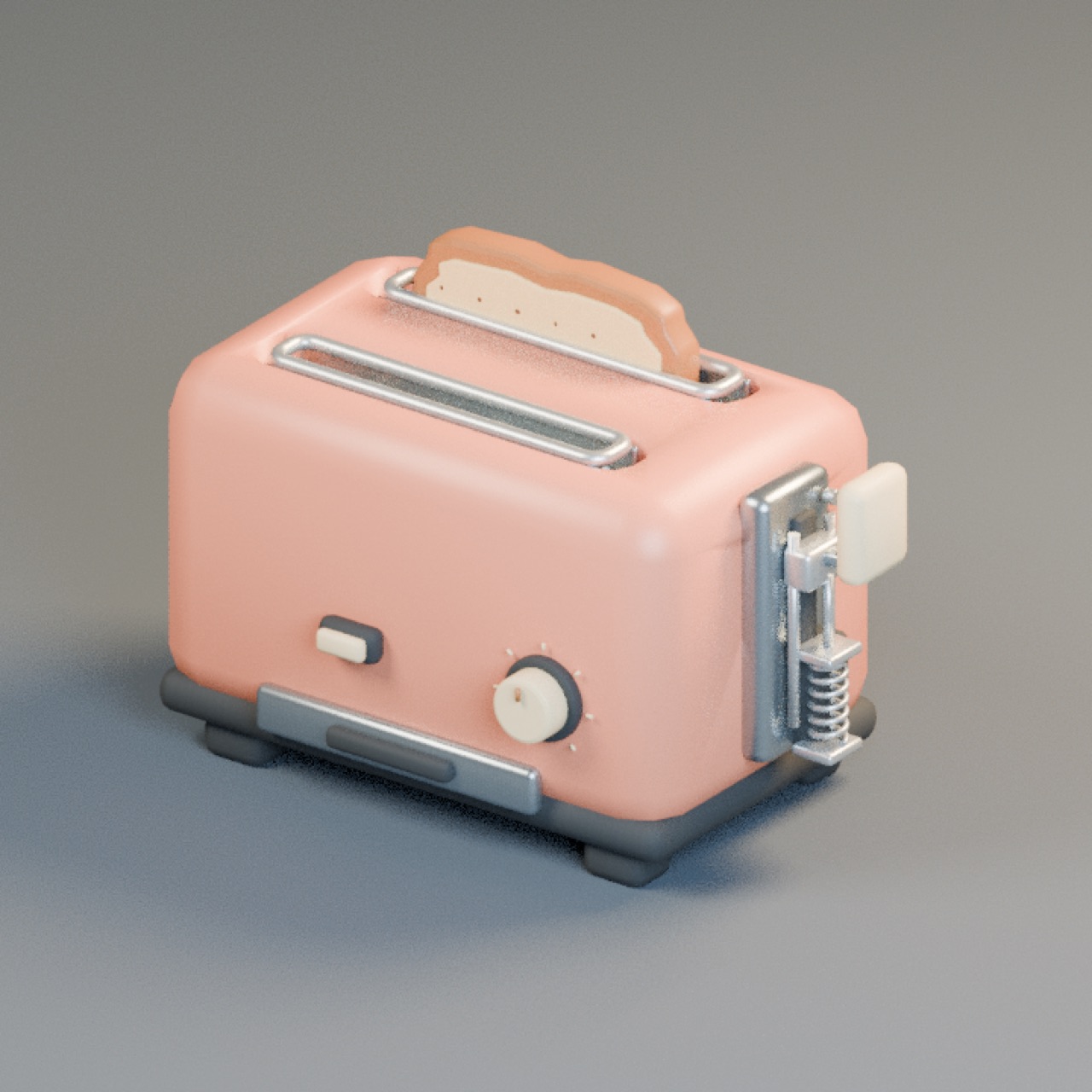 Spring Toaster full model preview