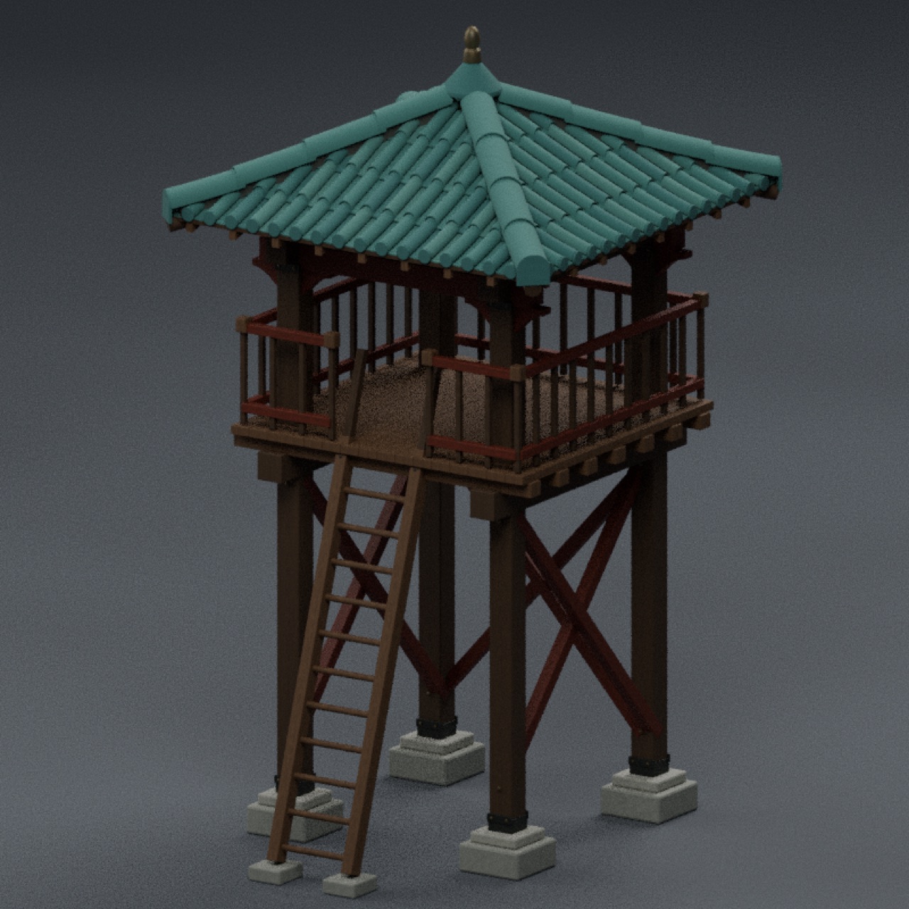 Watch Tower full model preview